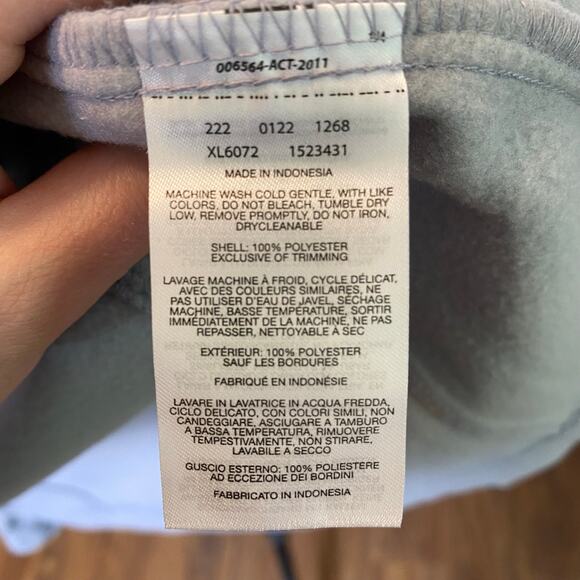 Columbia Women's Medium Fast Trek II Fleece‎ Jacket Full Zip Tradewinds Grey - Picture 12 of 14